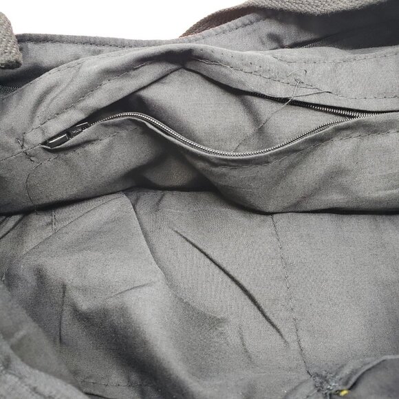 Walk By Faith Woven Tote Hand Bag Multicolored Zip Closure Red Orange 16 in NWT - Picture 4 of 10